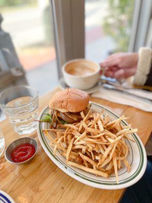 Roadside burger