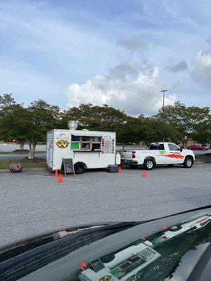 Walmart parking lot