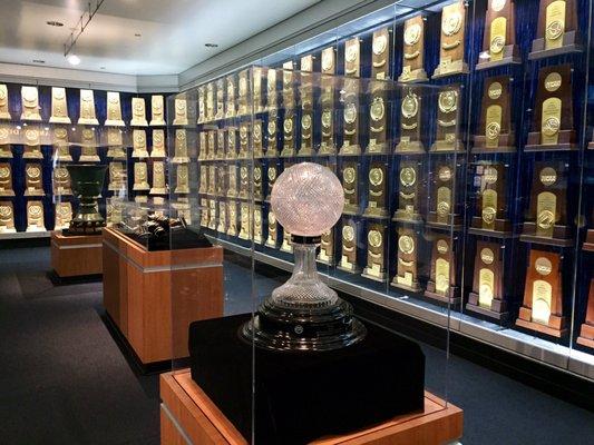 The trophy room