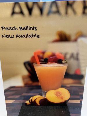 peach bellinis available