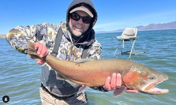 Pyramid Lake Fly Fishing