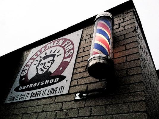 Gentlemen First Barbershop.