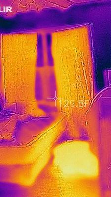 Thermal picture to check if the room has any cold spots so bedbugs can't hide.