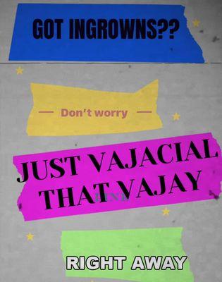 I'm so excited to now be offering vajacials, also I thoroughly enjoy saying the word vajacial so... there's that too!