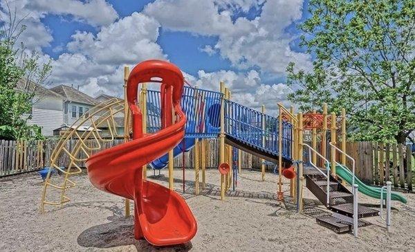 After school children welcome! Just look at the view of our playground!