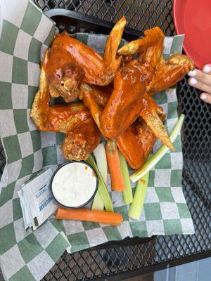 Buffalo wings!