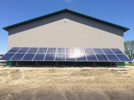 Solar Farm installation in MN