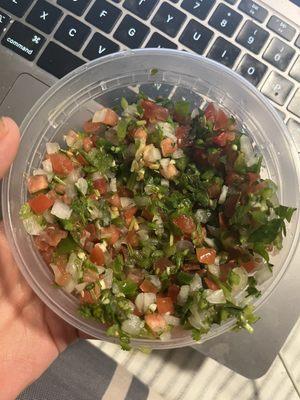 Fresh salsa