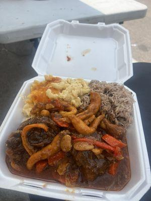 Oxtail plate