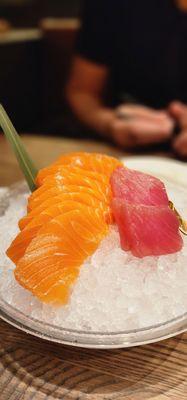 These portions of sashimi!