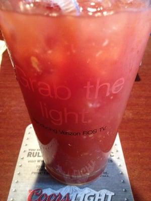 In honor of Valentine's Day - say hello to my Bloody Mary!