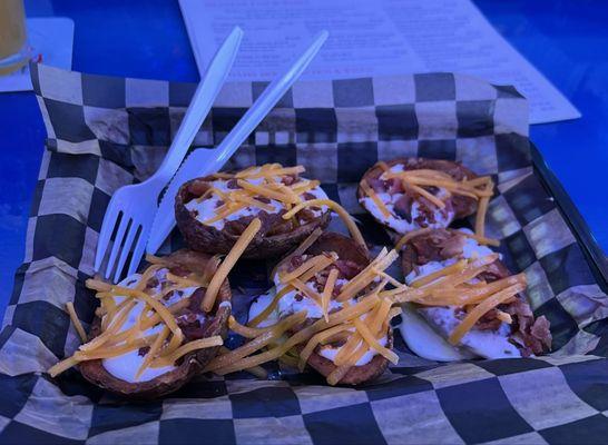 Chili Cheese Tater Skins