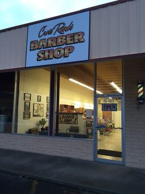 Front of the shop