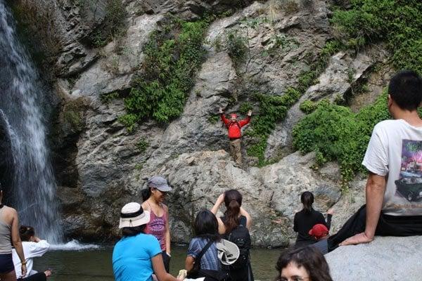 at Eaton Canyon