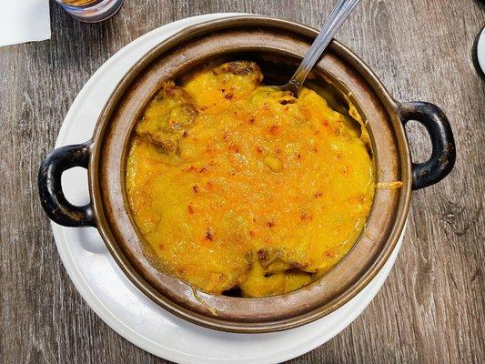 S3. Portuguese Style Beef Brisket in Stone Pot