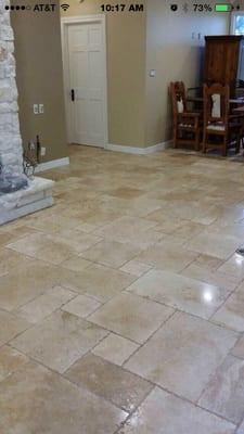 French Versailles Pattern Travertine