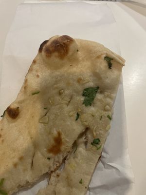 Garlic naan slice!