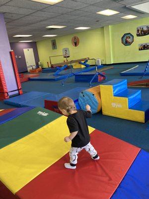 The Little Gym soft play area