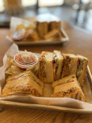 Chatpata Chicken Sandwich lunch special (soda not in photo) - $10