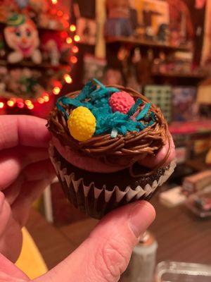 Easter Basket Cupcake