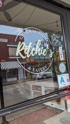 The entrance to Ritchie's.