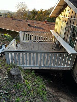 Deck renovation