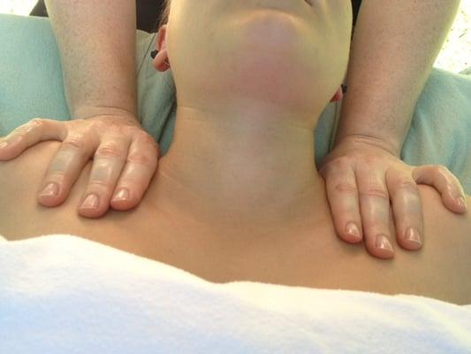 Massage of the Upper Trapezius