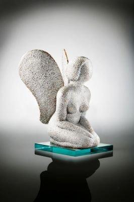 Jamali Fine Art, Gallery
 Sculpture "Angel in Peace" by Karen Salicath Jamali