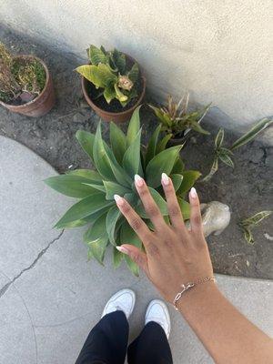 Chrome nails