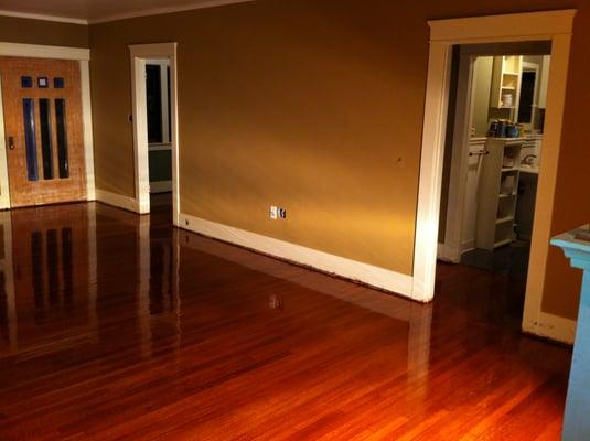 white oak refinishing