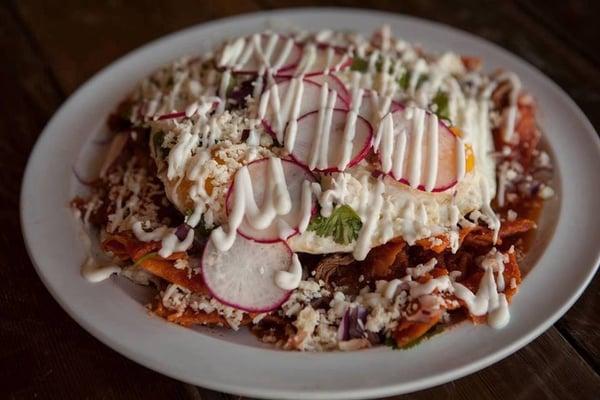 Chilaquiles Rojos