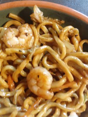 Tiny Shrimp in the shrimp lo mein