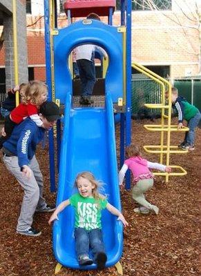 Recess time! Whee!