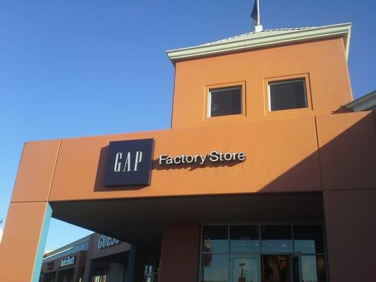 Gap Factory Store Front, Marina Square Shopping Center, San Leandro, CA.