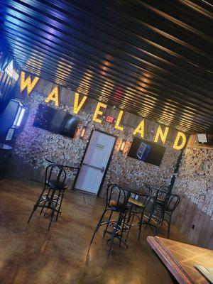 The Waveland sign