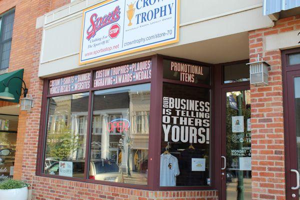 Downtown Grand Ledge Sports Stop and Crown Trophy