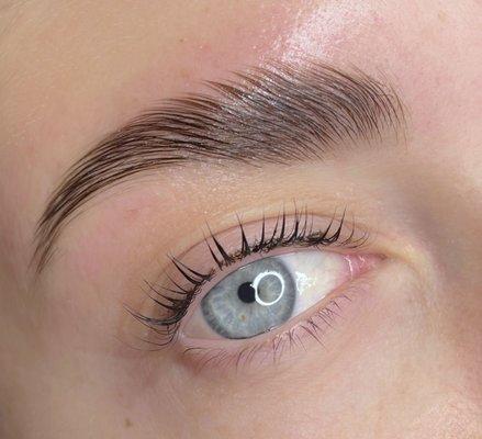 Brow Lamination and lash lift