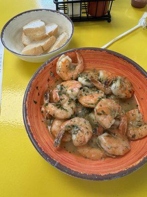 Parmesan Garlic Easy Peel Shrimp. Awesome!!!