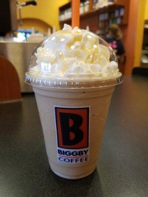 Frozen Butter pecan latte