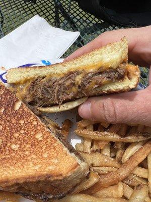 Short Rib Grilled Cheese