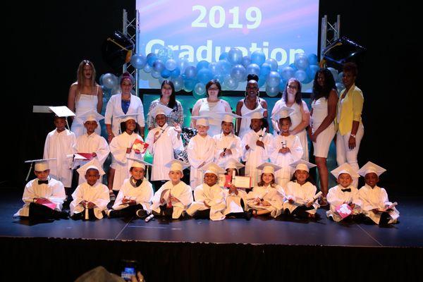 Congratulations to our VPK Graduating Class of 2019. We love you! We pray for you! May God cover your every step in this journey on Earth! E