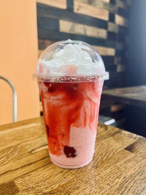 Strawberry Frappe