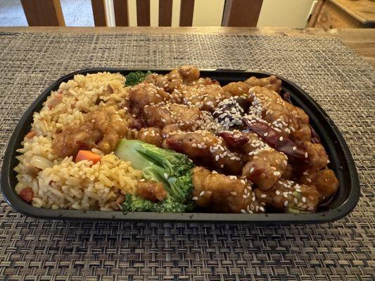 Sesame chicken