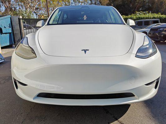 2024 Tesla Model Y Front Bumper Repair