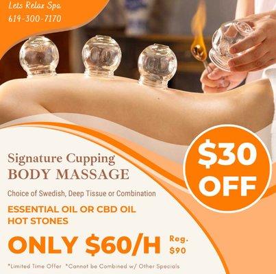 Benefits of Cupping Massage