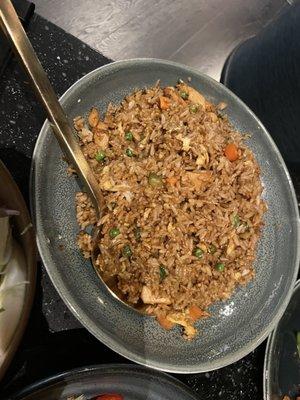 Chicken Fried Rice that we didn't order