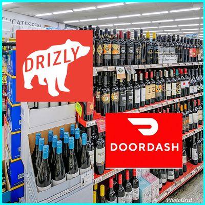 Find us on Drizly and Door Dash!