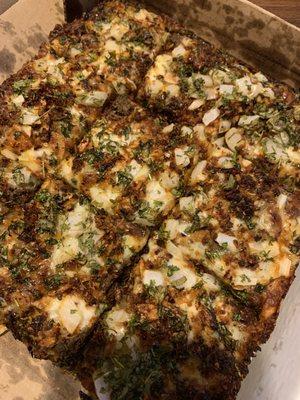 Dry Fish Pizza