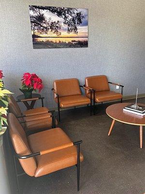 Woodville branch seating area