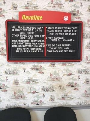 Haveline Express lube